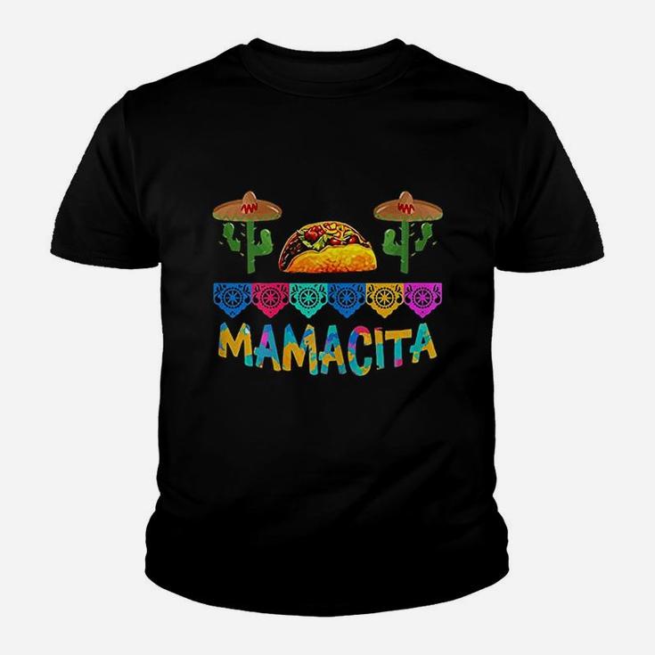 Taco Fiesta Mom  Mamacita Youth T-shirt