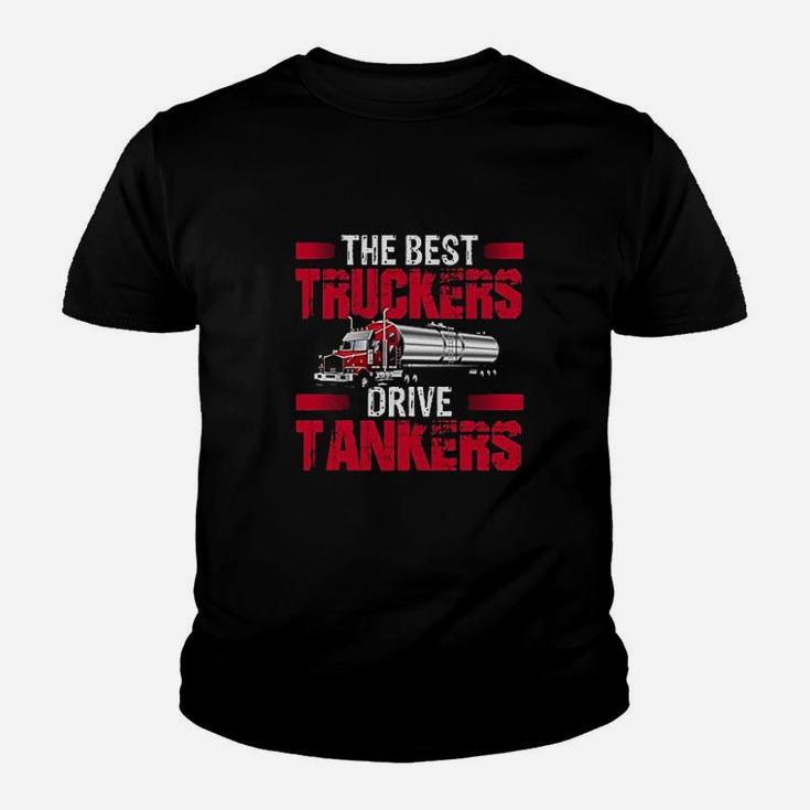Tacotaco Best Truckers Drive Tankers Gas Truck Driver Funny Youth T-shirt