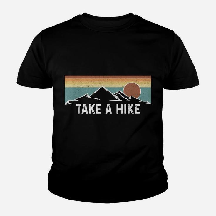 Take A Hike - Outdoor Wildlife Hiking Mountains Retro Youth T-shirt