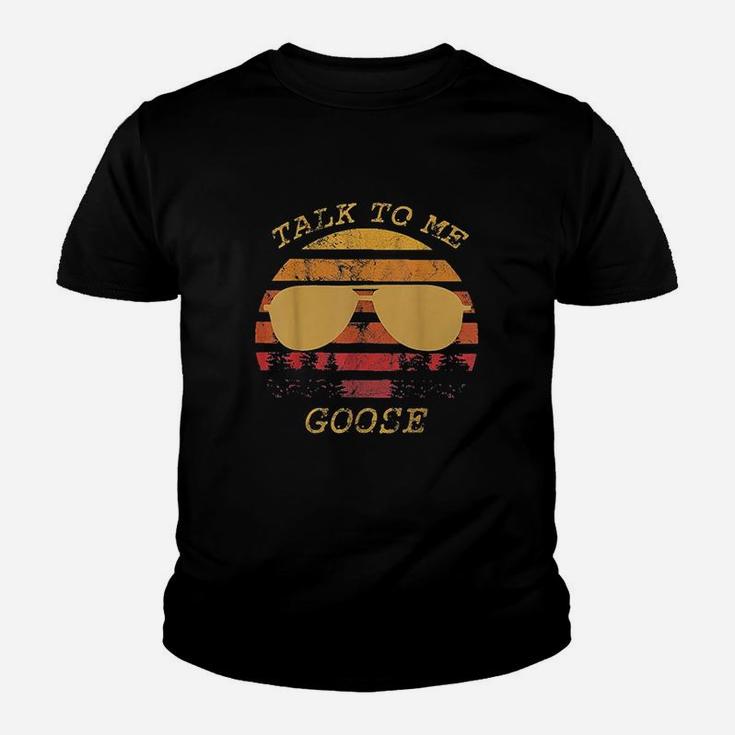 Talk To Me Goose Retro Vintage Sunset Sunglass Youth T-shirt