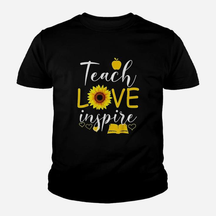Teach Love Inspire Sunflower Youth T-shirt