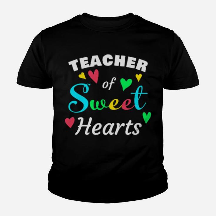 Teacher Of Sweethearts Valentines Days Youth T-shirt