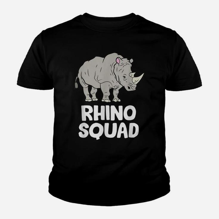 Team Rhino Rhino Squad Love Rhinoceros Youth T-shirt
