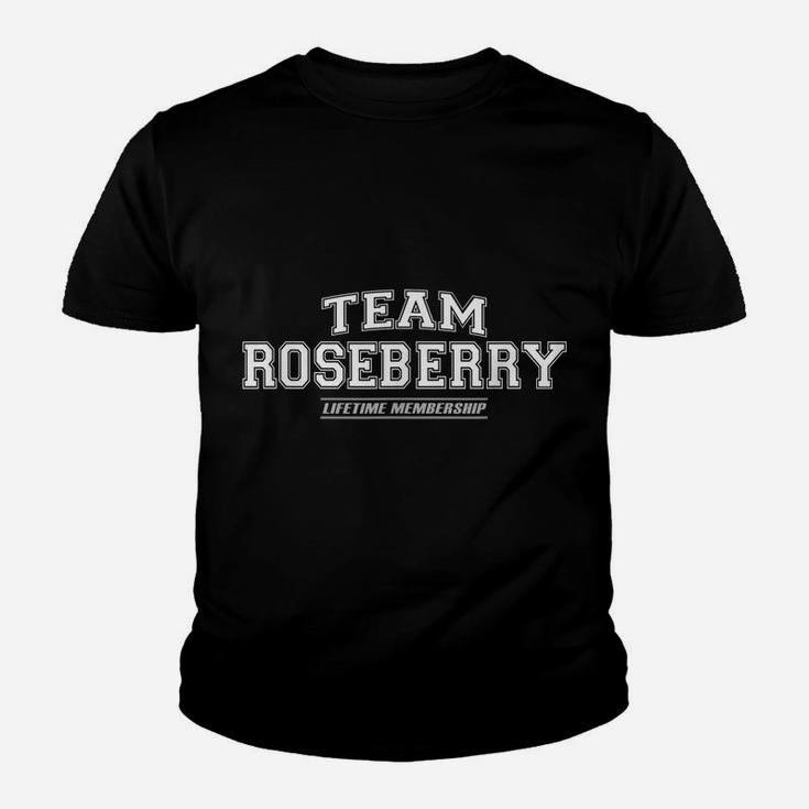 Team Roseberry | Proud Family Surname, Last Name Gift Youth T-shirt