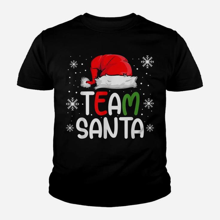 Team Santa Shirt, Matching Family Pajama, Mens Womens Youth T-shirt
