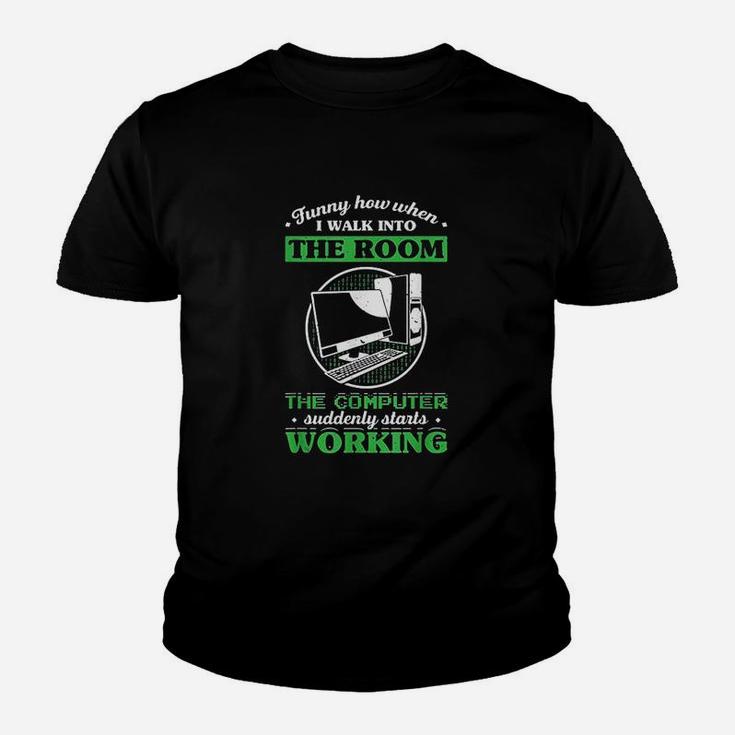 Tech Support  Computer Starts Working Youth T-shirt