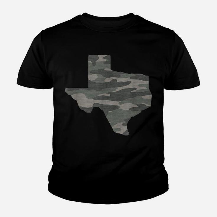 Texas Pride Camo Tee, State Of Texas, Hunting Fashion Youth T-shirt