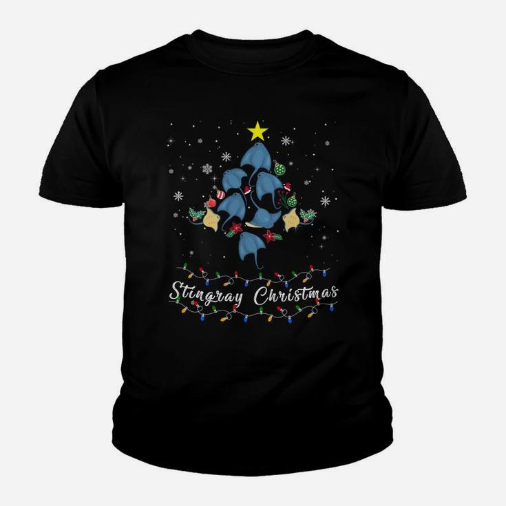 Th Cute Stingray Christmas Tree Pajama Matching Costume Sweatshirt Youth T-shirt