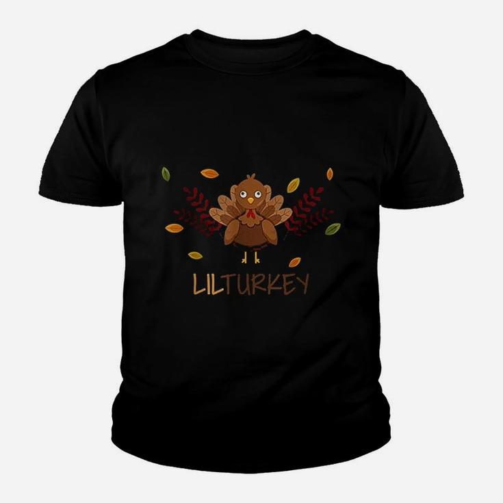 Thanksgiving Announcement Lil Turkey For Couples Youth T-shirt
