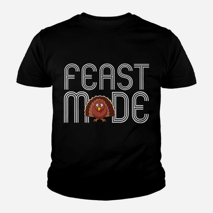 Thanksgiving Funny Gift - Feast Mode Youth T-shirt