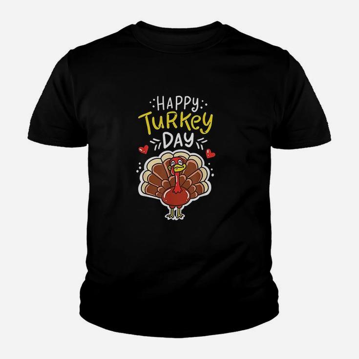 Thanksgiving Happy Turkey Day Holiday Gift Youth T-shirt
