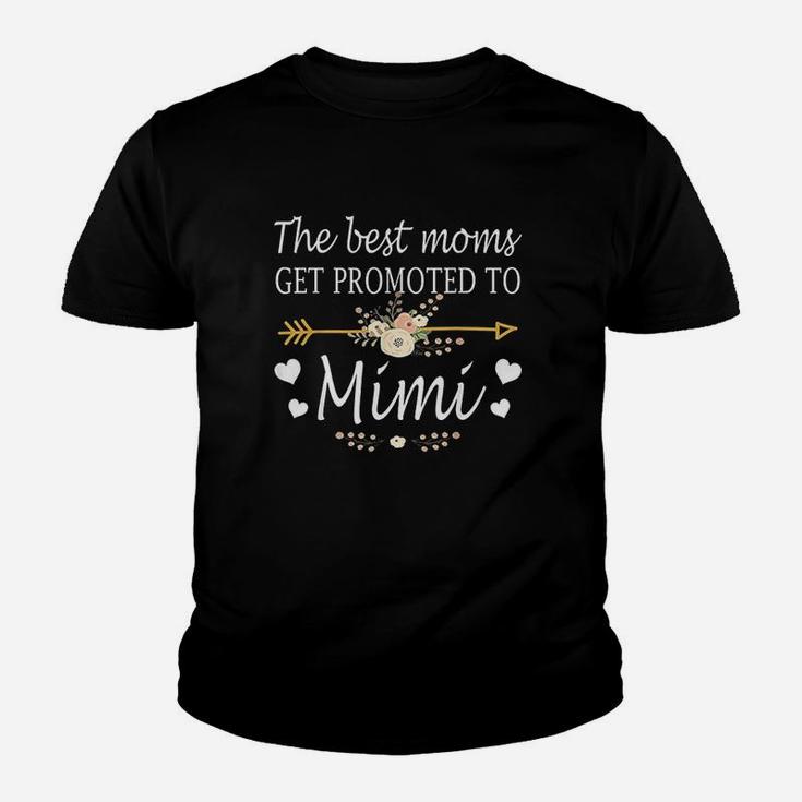 The Best Moms Get Promoted To Mimi Youth T-shirt