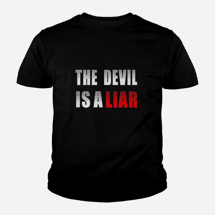 The Devil Is A Liar Youth T-shirt