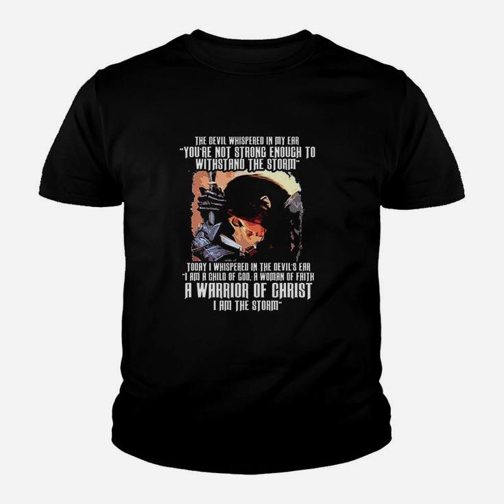 The Devil Whispered In My Ear Youth T-shirt