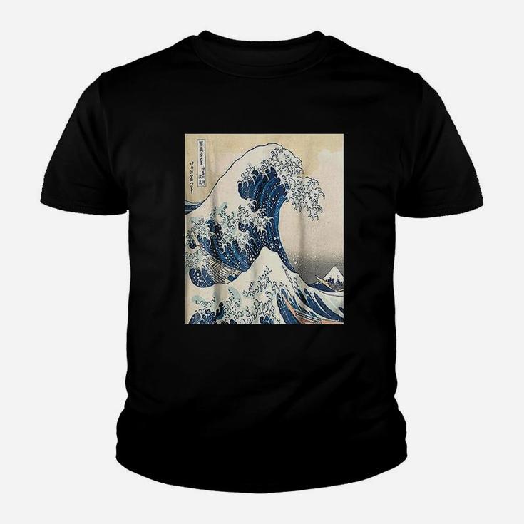 The Great Wave Off Big Cool Wave Surfer Youth T-shirt