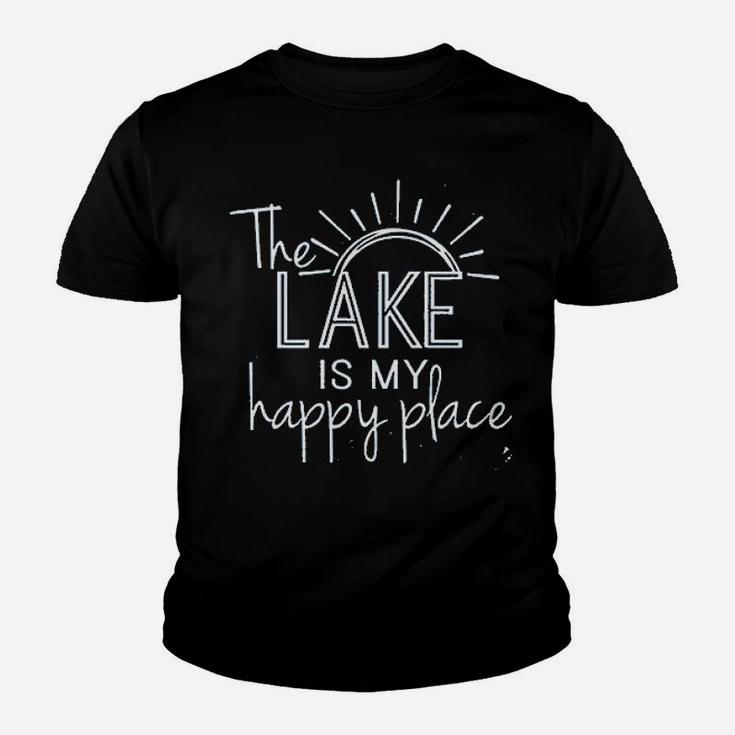 The Lake Is My Happy Place Youth T-shirt