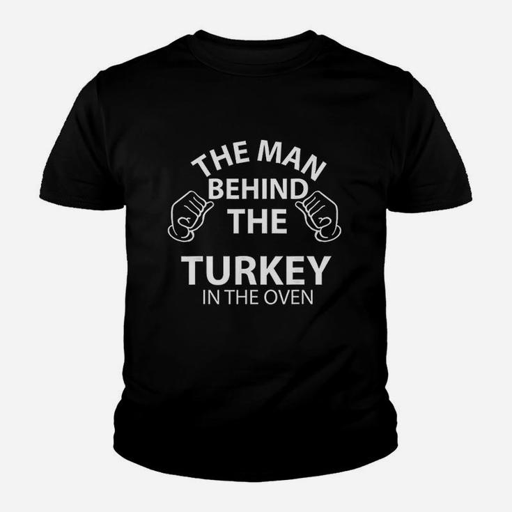 The Man Behind The Turkey In The Oven Youth T-shirt