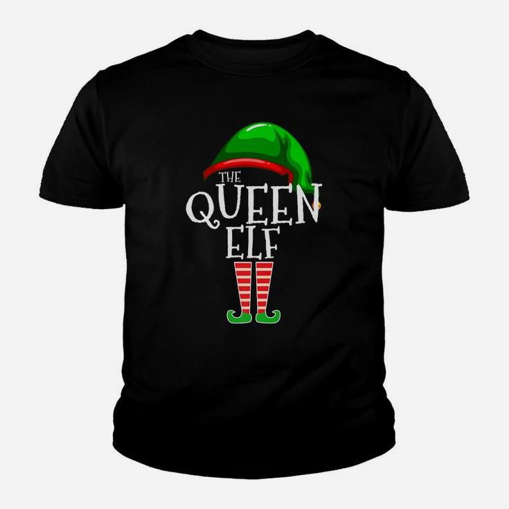 The Queen Elf Family Matching Group Christmas Gift Women Youth T-shirt