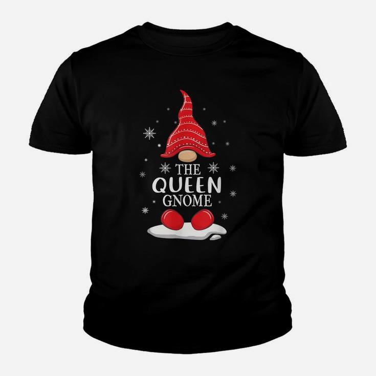 The Queen Gnome Matching Family Christmas Pajamas Costume Youth T-shirt