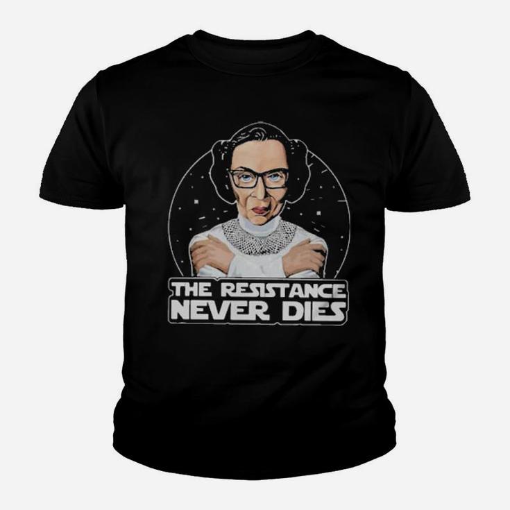 The Resistance Never Dies Youth T-shirt