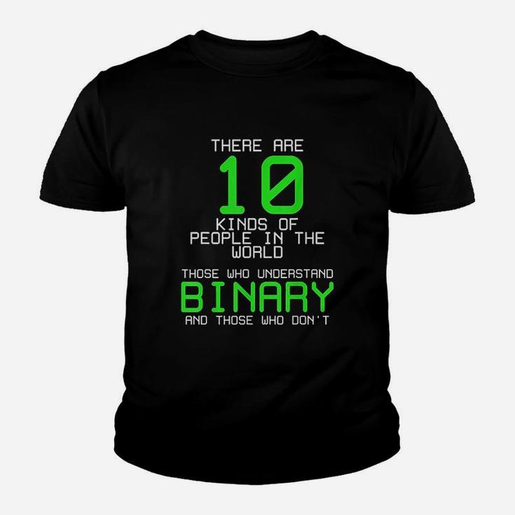 There Are 10 Kinds Of People Binary Programming Code Youth T-shirt