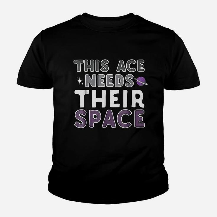 This Ace Needs Their Space Lgbt Funny Youth T-shirt