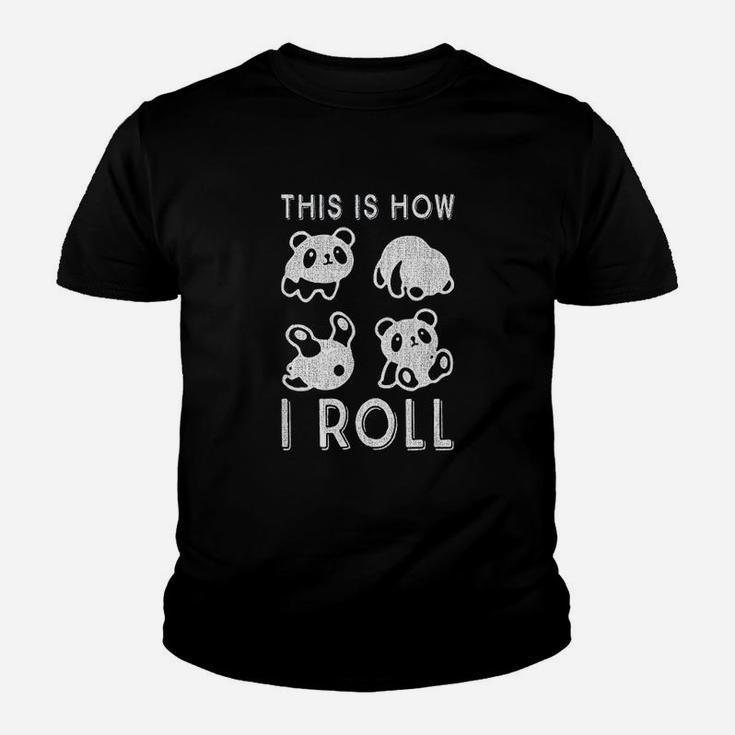 This Is How I Roll Baby Panda Cute Little Bear Panda Design Youth T-shirt