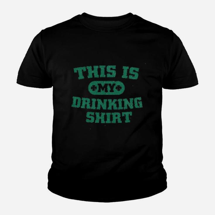 This Is My Drinking Funny Party Saint Patricks Day St Patty Youth T-shirt
