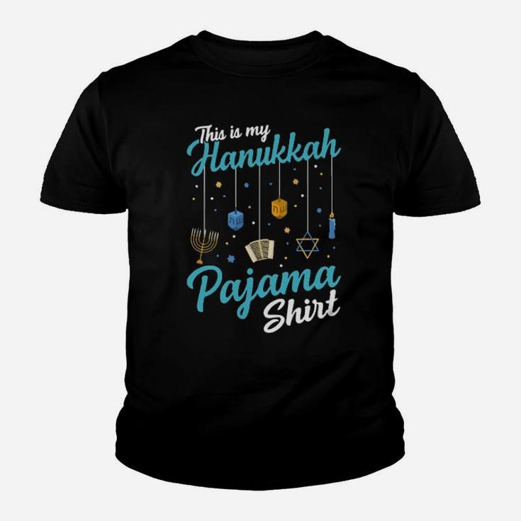 This Is My Hanukkah Pajama Youth T-shirt