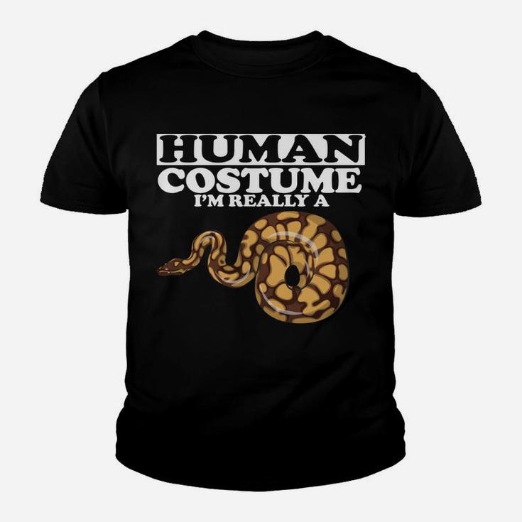 This Is My Human Costume I'm Really A Snake Gift Youth T-shirt