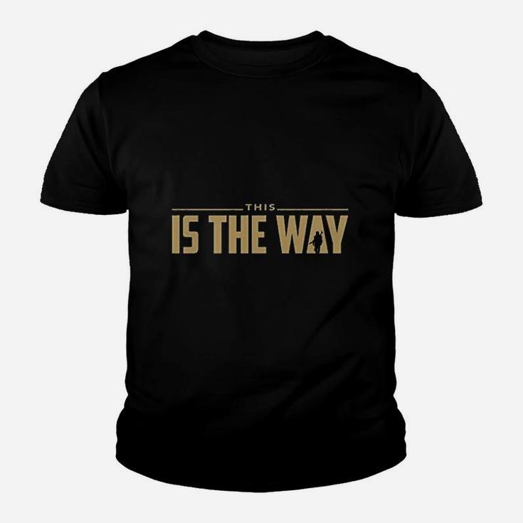 This Is The Way Missy Fit Ladies Youth T-shirt