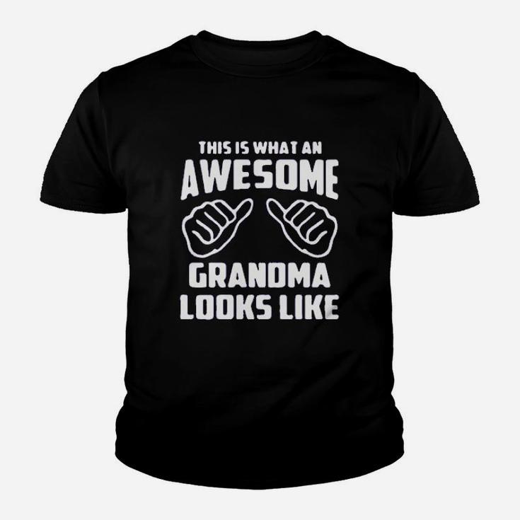This Is What An Awesome Grandma Looks Like Youth T-shirt