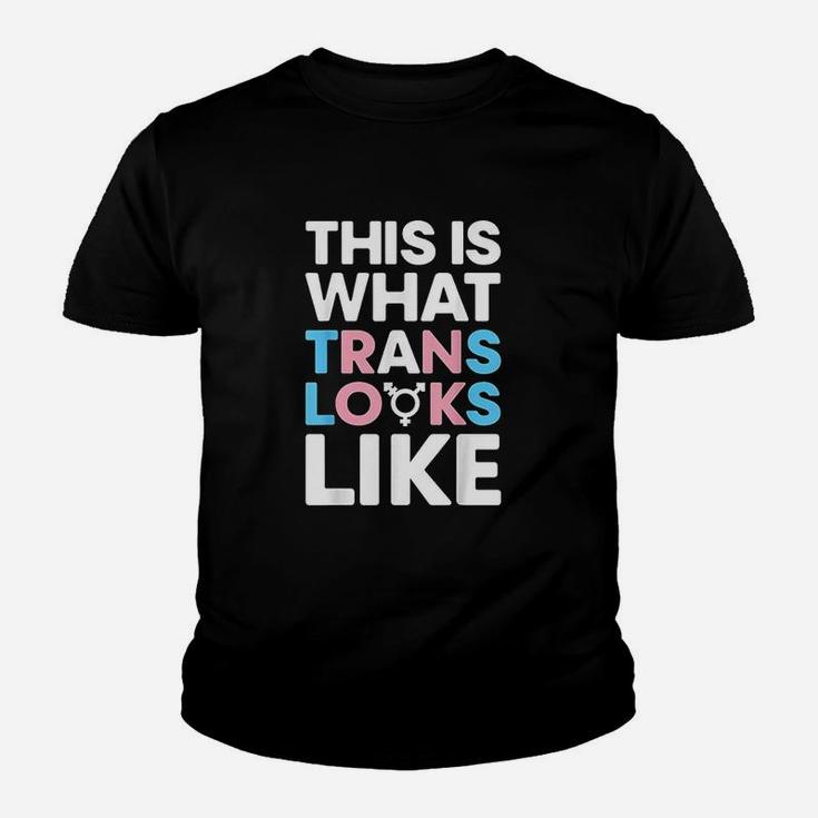 This Is What Transgender Looks Like Youth T-shirt
