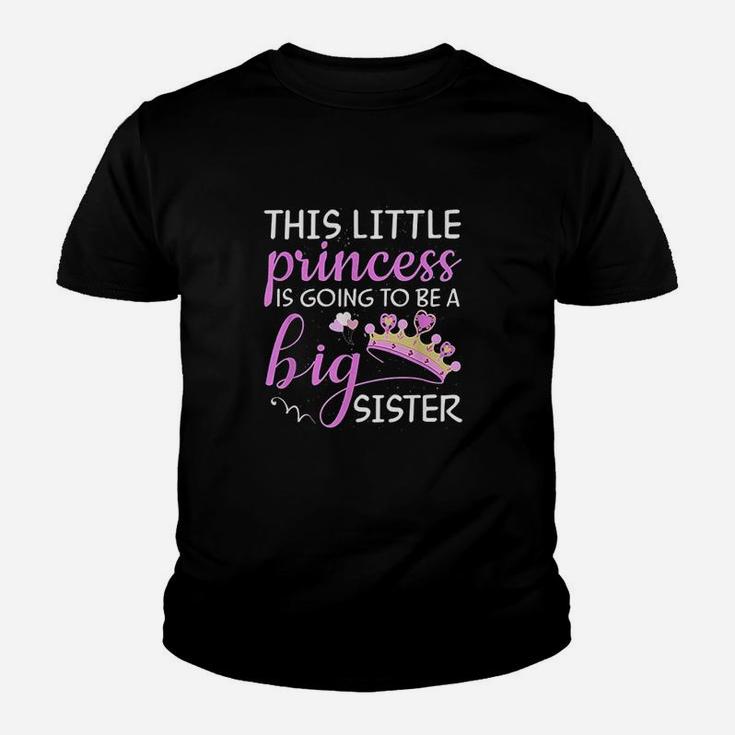 This Little Princess Is Going To Be A Big Sister Youth T-shirt