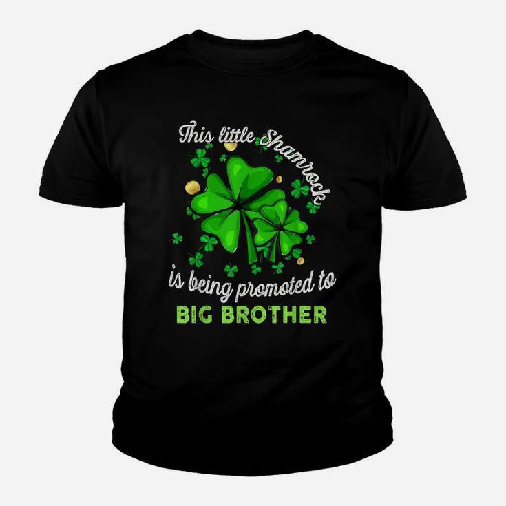 This Little Shamrock Is Being Promoted To Big Brother Lucky Youth T-shirt