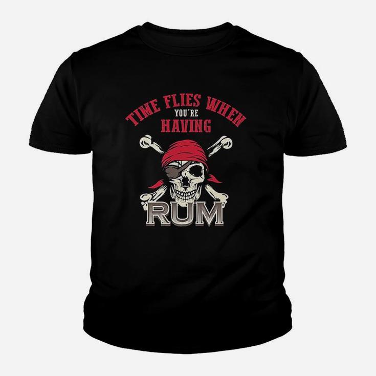 Time Flies When You Are Having Rum Youth T-shirt