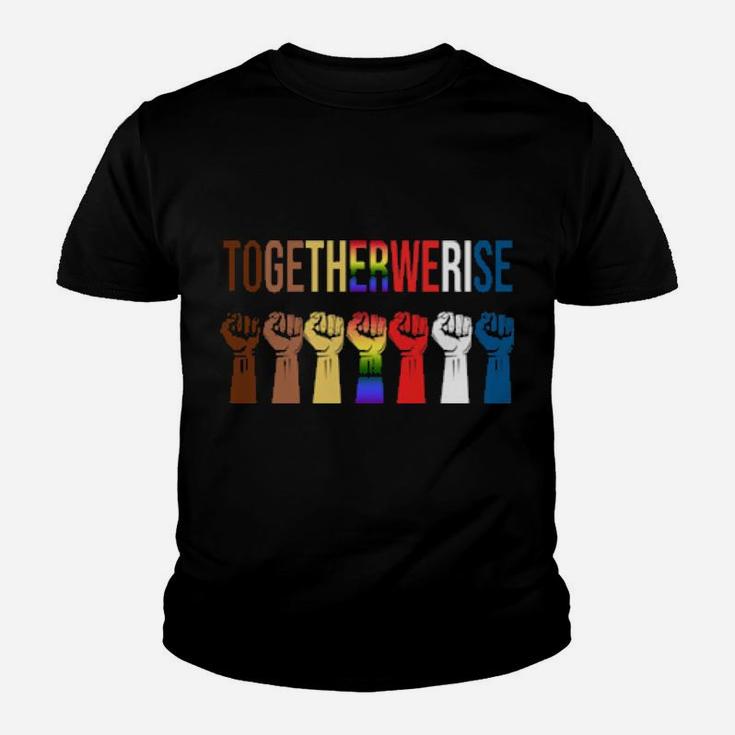 Togetherwerire Black Lives Matter Symbol Lgbt Youth T-shirt
