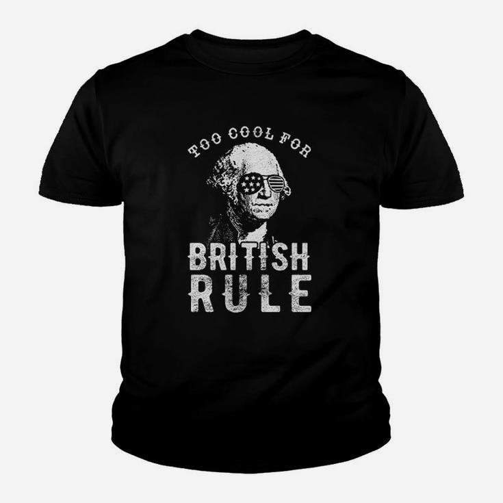 Too Cool For British Rule Youth T-shirt