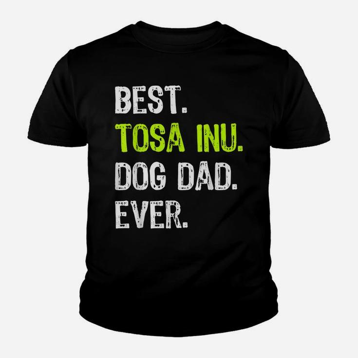 Tosa Inu Dog Dad Fathers Day Dog Lovers Youth T-shirt