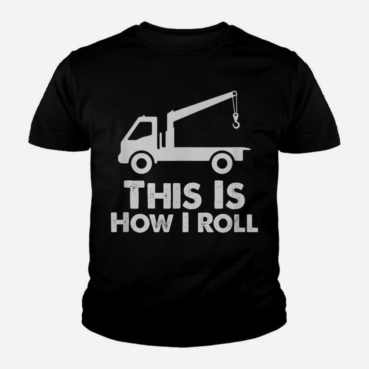Tow Driver | Cool Gift Trucker | Funny Saying Truck Lover Youth T-shirt