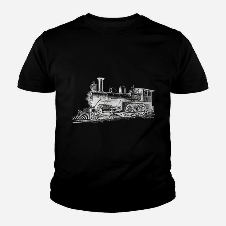 Train Engineer Railroad Mechanic Youth T-shirt