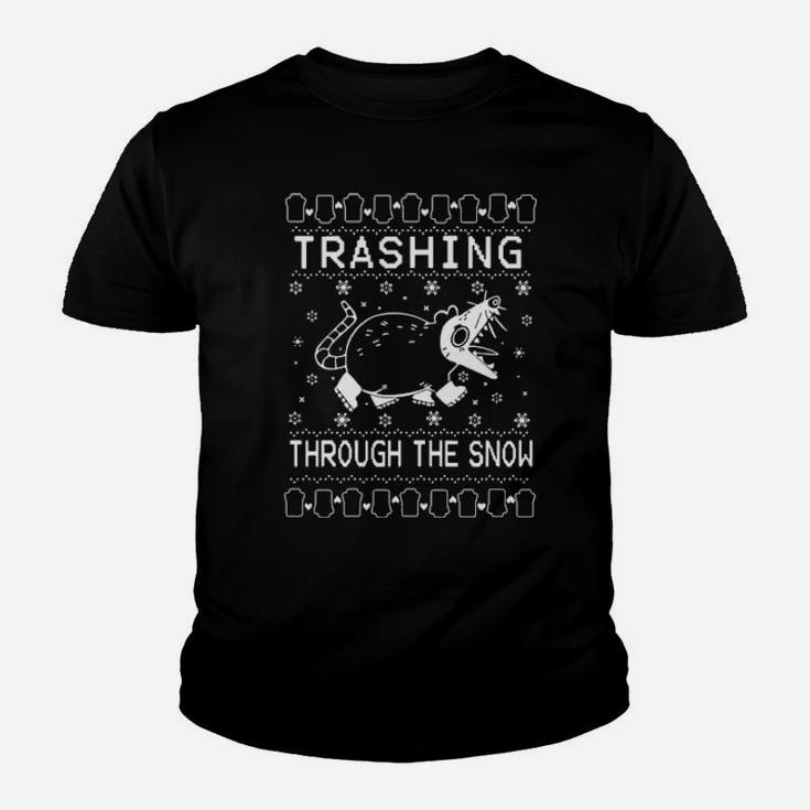 Trashing Through The Snow Youth T-shirt