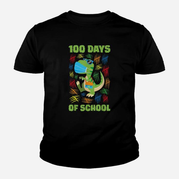 Trex Funny 100 Days Of School Boys Girls Gift Youth T-shirt