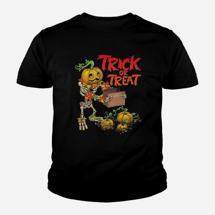 Trick Or Treat Punkleton Youth T-shirt