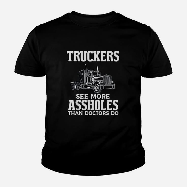 Trucker Truck Driver Trucking Youth T-shirt