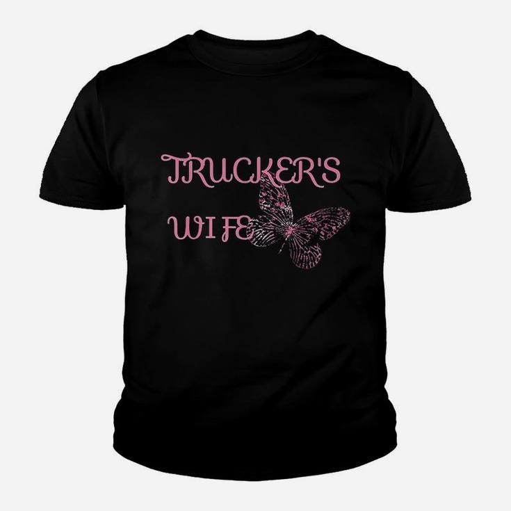 Truckers Wife Youth T-shirt