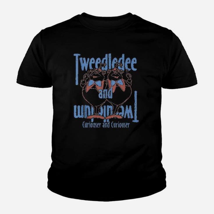 Tweedledee N Tweedledum Poster Youth T-shirt