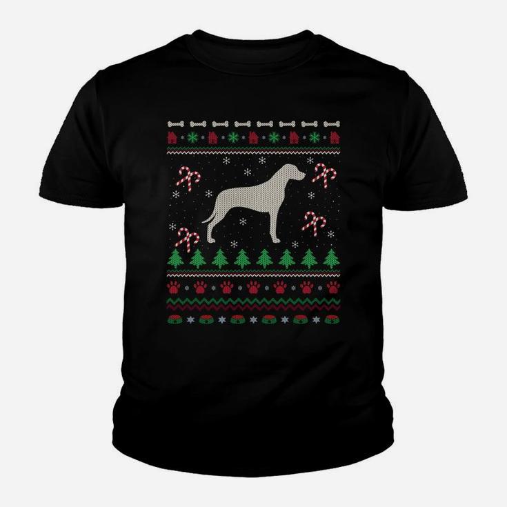 Ugly Rhodesian Ridgeback Gift Rhodesian Ridgeback Christmas Sweatshirt Youth T-shirt