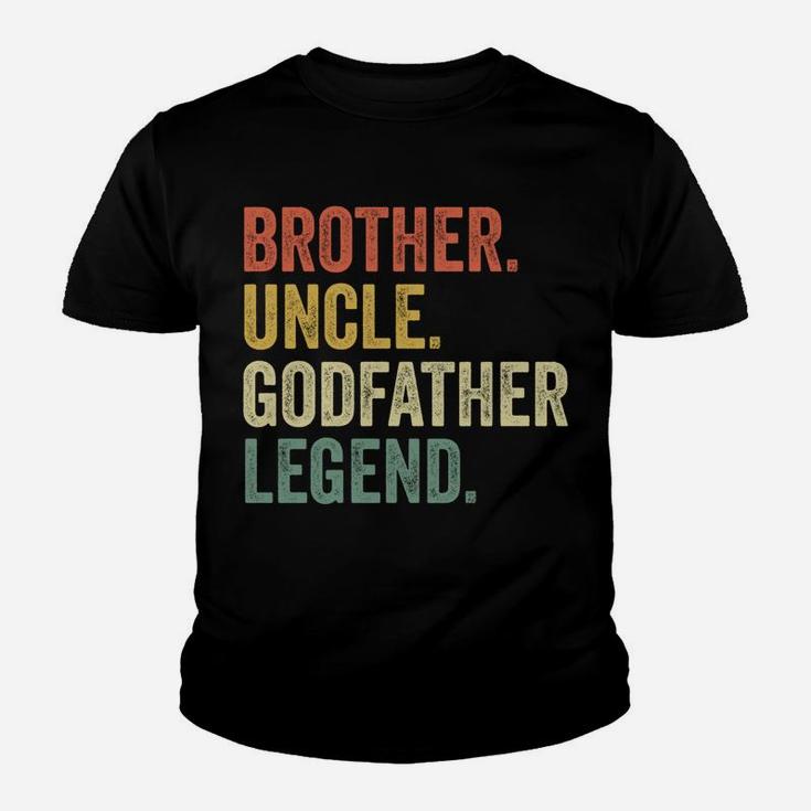 Uncle Godfather Shirt Christmas Gifts From Godchild Funny Youth T-shirt