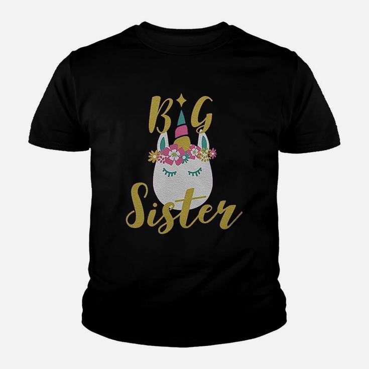 Unicorn Big Sister Youth T-shirt